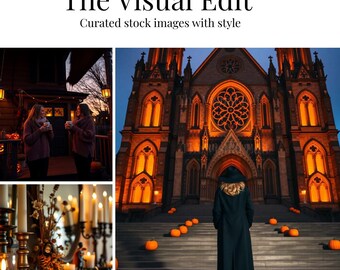Fall Girl Stock Photo Add-On Pack | Cozy Autumn Lifestyle and Seasonal Aesthetic Images | Digital Download
