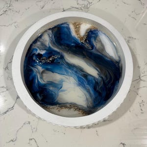 Custom Order Epoxy Wooden Lazy Susan