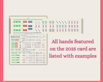 Cartas Reglas Mahjong 2025 4 Tarjetas De Reglas De Mahjong 2025 - Impresión Grande, Guía Oficial De Manos Y Puntuación Juego Mahjong Para Principiantes Cartas Reglas Mahjong 2025 4 Tarjetas De Reglas De Mahjong 2025 - Impresión Grande, Guía Oficial De Manos Y Puntuación Juego Mahjong Para Principiantes