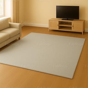 Grey solid tufted rug| solid grey tufted rug made in newzealand wool|Best for room living room hallway