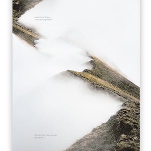 Reverie – Digital Art Poster | A2 Minimalist Print Inspired by Bon Iver