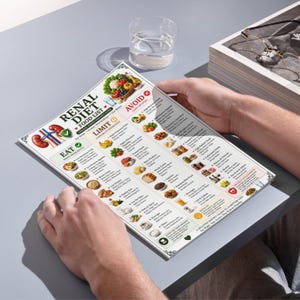 Kidney Disease Food List, Renal Diet Chart, Eat Limit Avoid, Kidney Stone Diet Grocery, Low Potassium, Low Sodium & Phosphorous Diet Chart image 3
