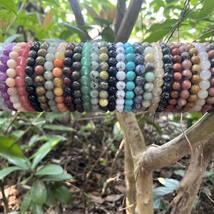 Handmade Crystal Beaded Bracelet: Chic Stackable Wrist Accessory