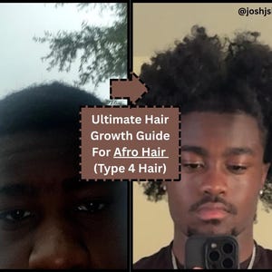 The Ultimate Afro Hair Growth Guide: Beginner Black Haircare (PDF Download) | 4C Natural Hair Care