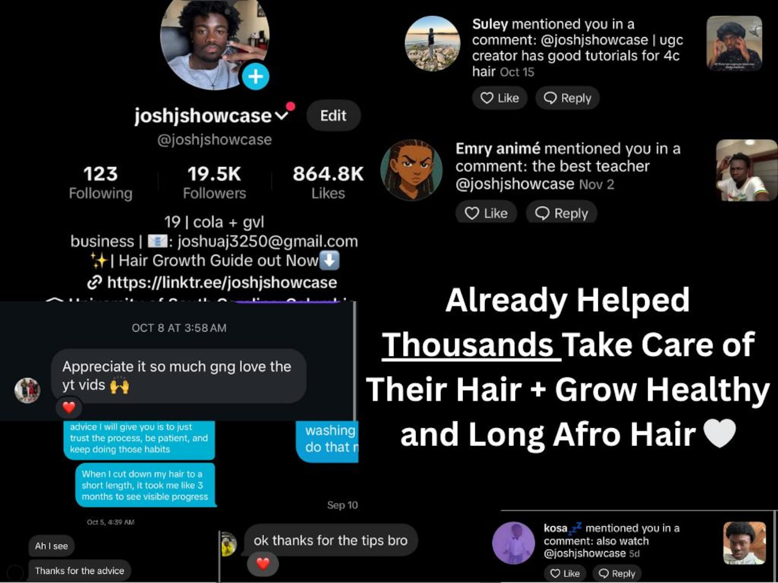 The Ultimate Afro Hair Growth Guide: Beginner Black Haircare (PDF ...
