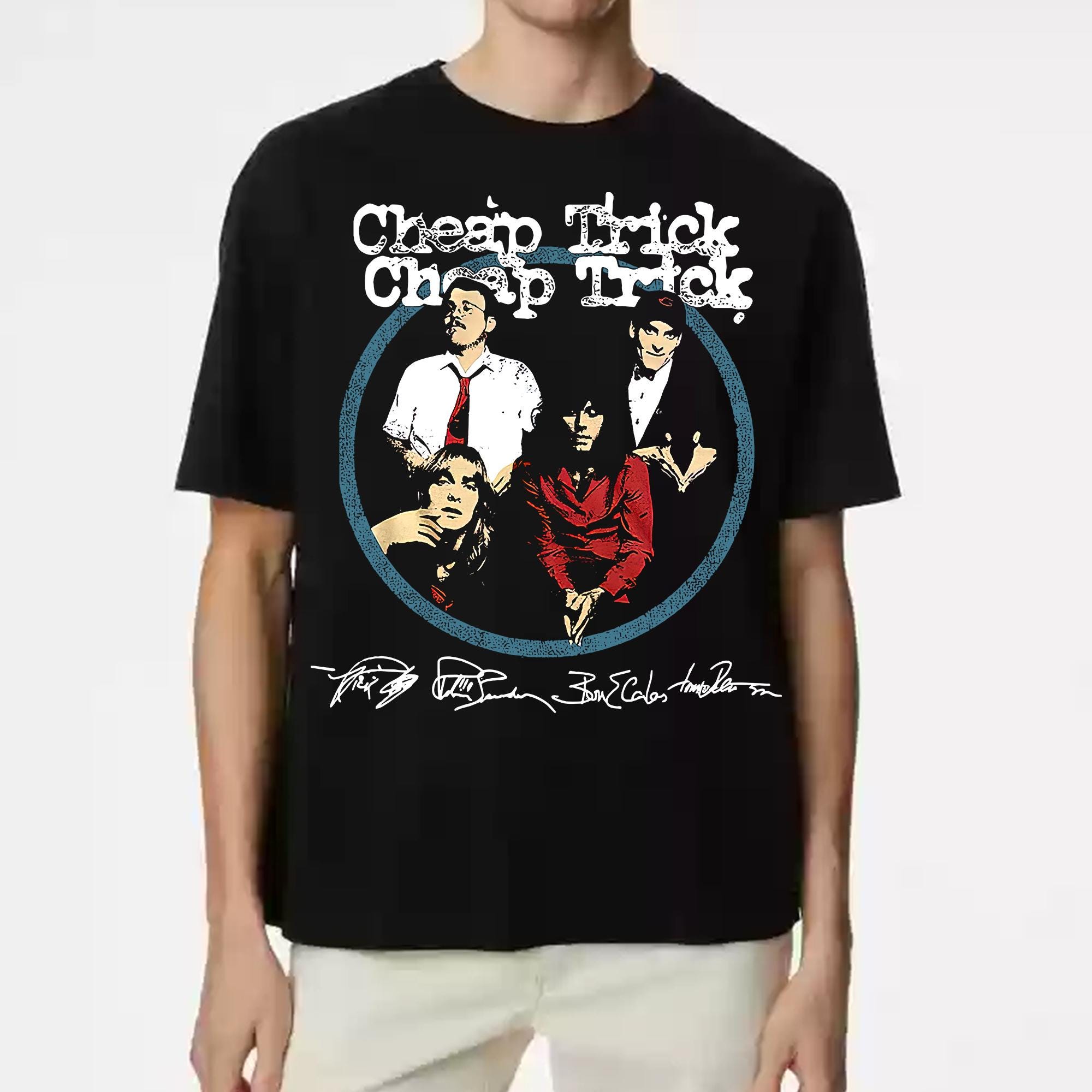 Cheap Trick Tシャツ eyJidWNrZXQiOiJtZXJjaGJhci1pbW