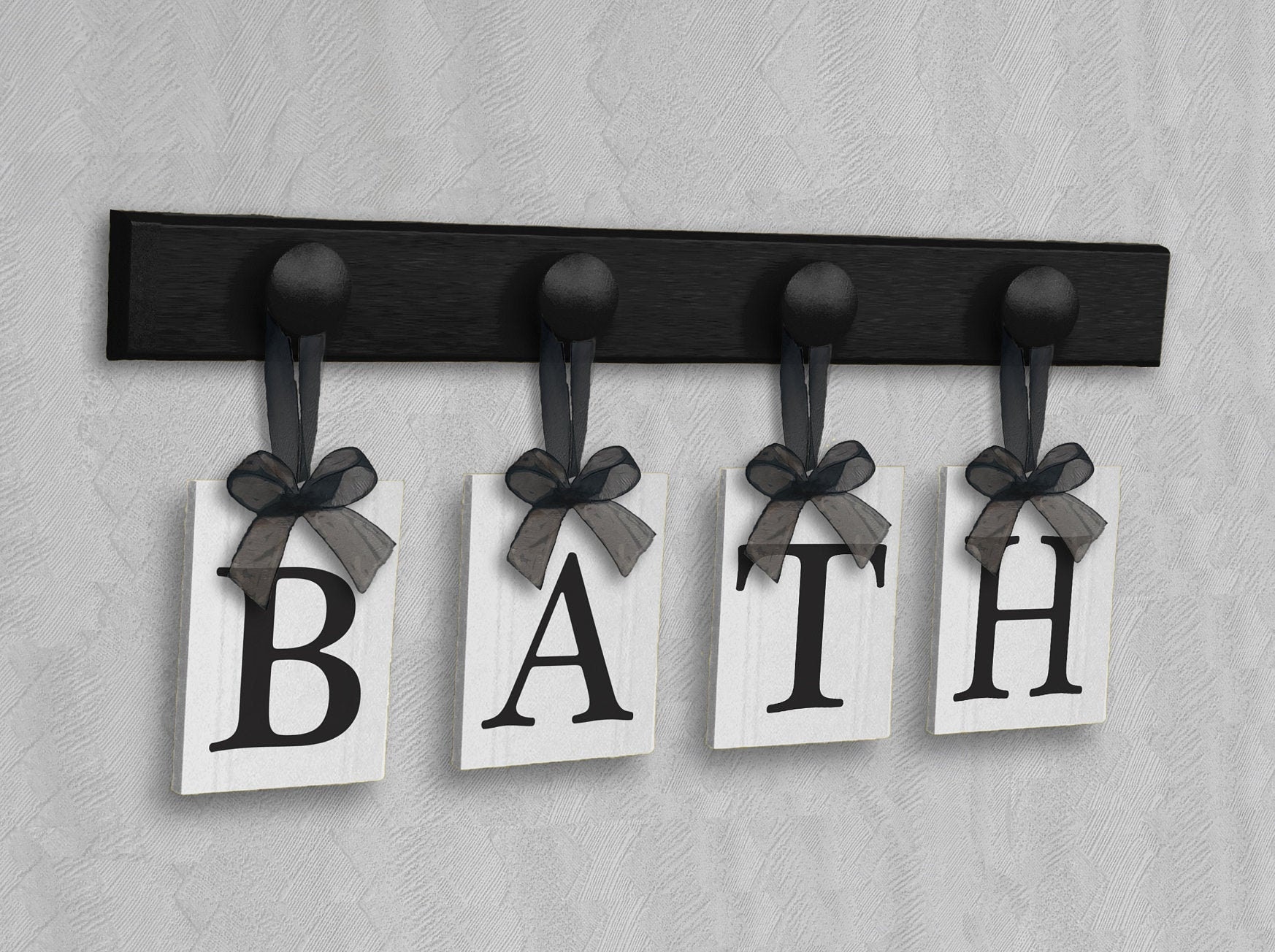 Master Bath Sign Etsy