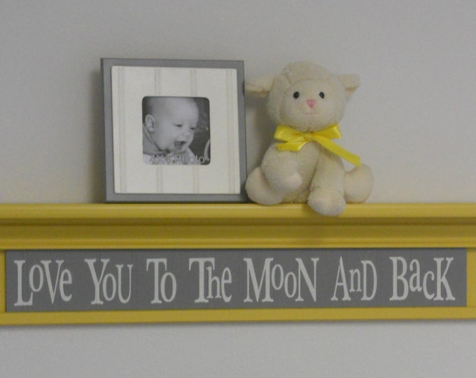 Yellow and Grey Baby Nursery Decor Baby Wall Decor Gray Etsy
