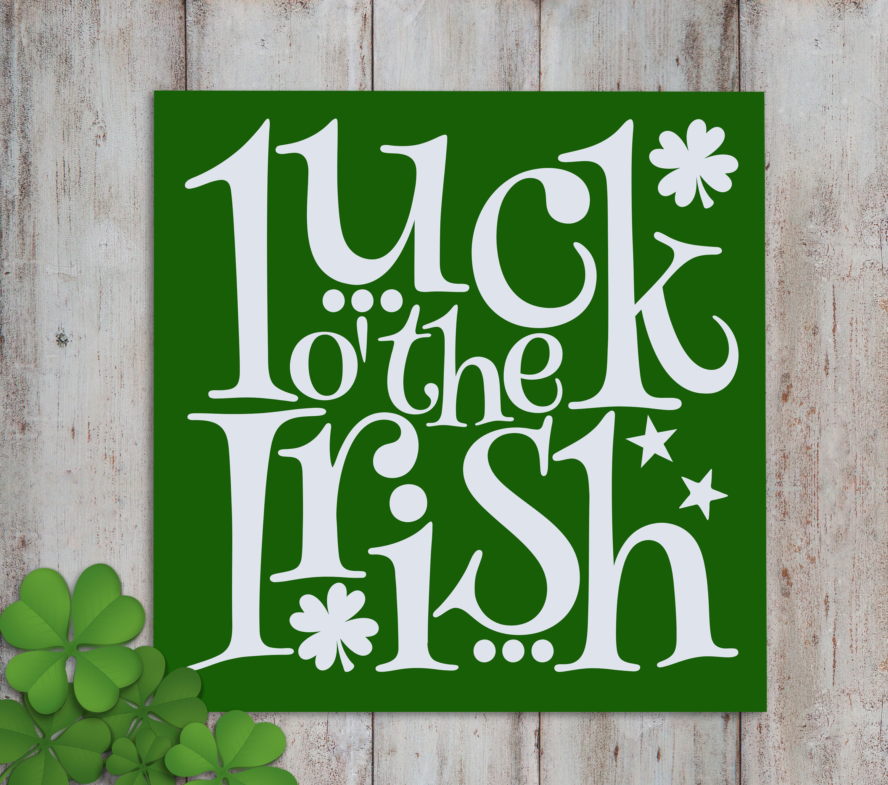 Irish Decor Home Sign - St. Patrick's Day Sign – GreatStuff4Me