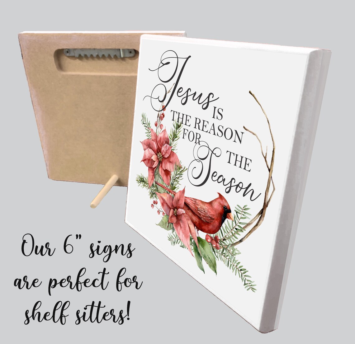 Jesus is the Reason for the Season Sign Rustic Wood - Etsy