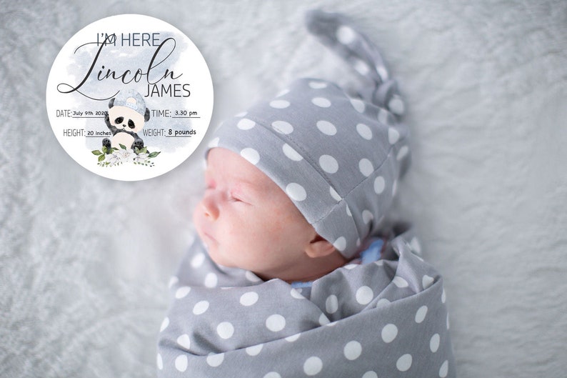 Hospital Announcement Sign Hospital Birth Announcement Etsy