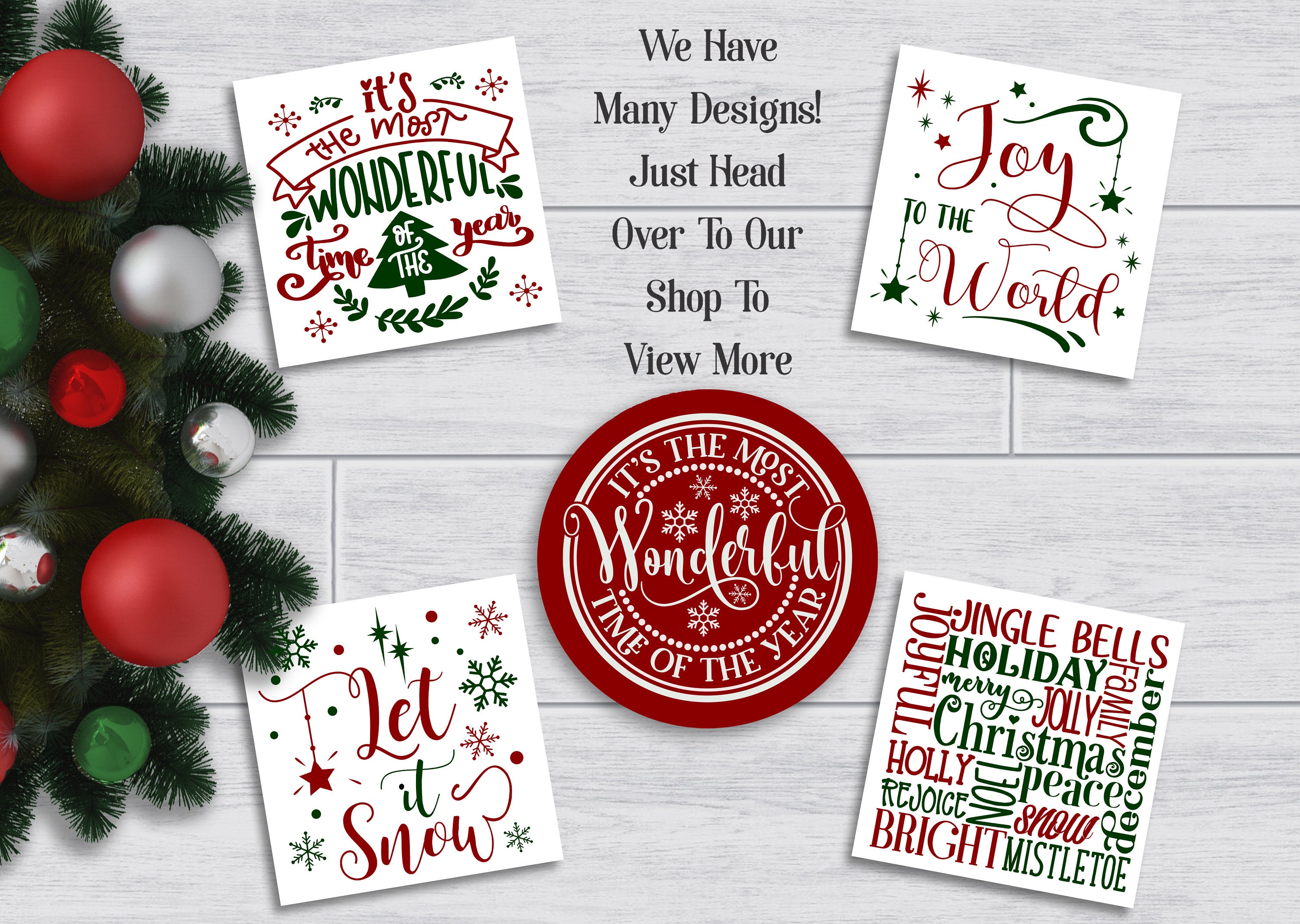 Joy Love Peace Believe Christmas Tree Word Sign Christmas -  Portugal