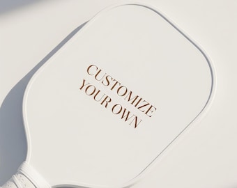 Custom Pickleball Paddle - 2 Sides Different Images - Pickleball Gifts for Her/Him - Personalized Carbon Fiber/Fiberglass | T700/300