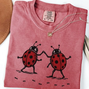 Comfort Colors® Dancing Lady Bugs Shirt, The Last Of The Bugs Tee, Bug lover gift