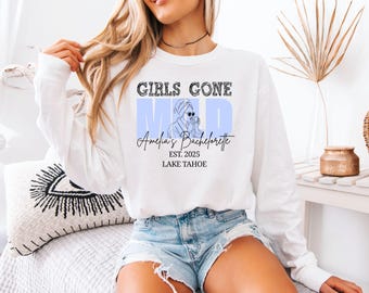 Girls Gone Mild Bachelorette Shirt: Custom Comfort Colors Spa Party Tee
