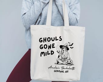 Sac fourre-tout pour célibataire d'Halloween : cadeau de mariée fantôme