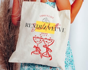 Veuve Bachelorette Tote Bag: Champagne Party Favor