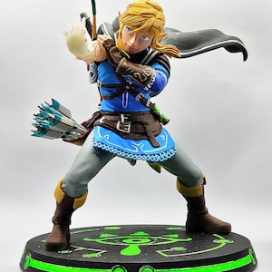 Link figurine, Tears of the Kingdom, The Legend of Zelda, painted or to paint