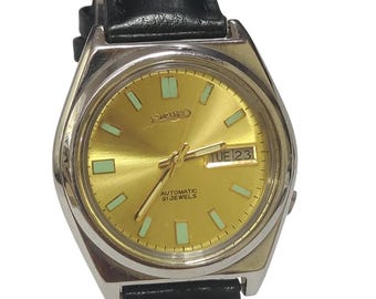 Vintage SEK  Automatic Movement Analog Date Dial Wrist Watch For Men
