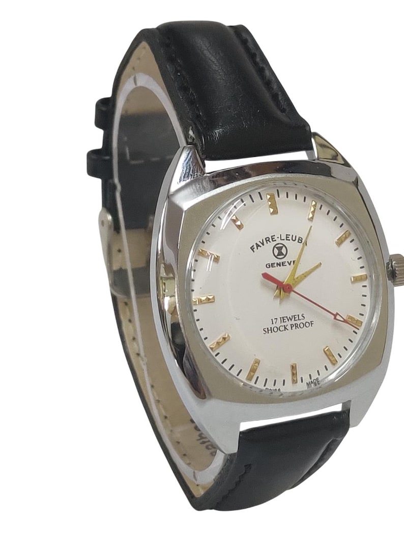 Vintage SEK Automatic Movement Analog Date Dial Wrist Watch For Men FL12 image 4