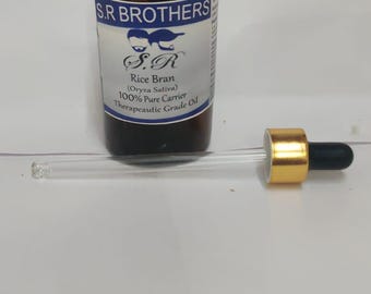 Aceite portador puro y natural de salvado de arroz 100% Oryza Sativa