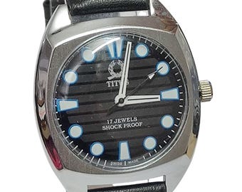 Vintage mechanisch handopwindbaar polshorloge EP-1-T