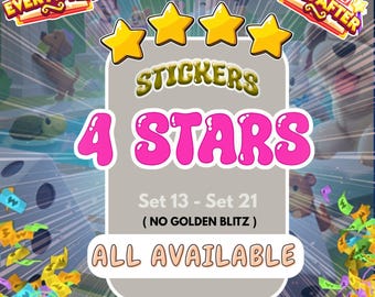 Monopoly Go 4 star All Available 1 pcs No Golde Blitz