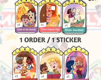 Monopoly Go 6-Star Stickers | Post Ever After Album, Sets 19-24