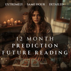 SAME HOUR 12-Month Future Prediction | Full Year Forecast, Love & Career Path, Monthly Breakdown, Psychic Reading
