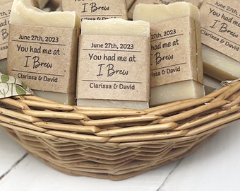 Mini Soap Favors for Beer Wedding, Soap Favors for Wedding, Rustic Wedding Favors in Bulk, Guest Soaps for Wedding, Mini Soaps, Beer Lover