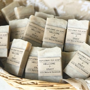 Mini Guest Soaps, Custom Soap Bars, Guest Soap Bars, Handmade Soap Bars for Guests, Natural Soaps for Bed and Breakfast, Maine Soap, Favors