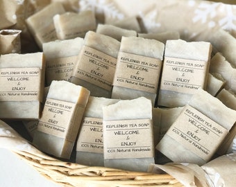 Mini Guest Soaps, Custom Soap Bars, Guest Soap Bars, Handmade Soap Bars for Guests, Natural Soaps for Bed and Breakfast, Maine Soap, Favors