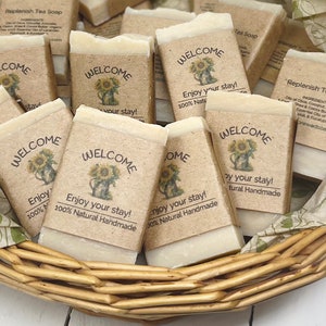 Mini Soap Favors Flower, Airbnb Favors, Guest Soaps, Soap Favors for Guests, Sunflower Favors, Soap Favors Bulk, Custom Soap Favors, Spring