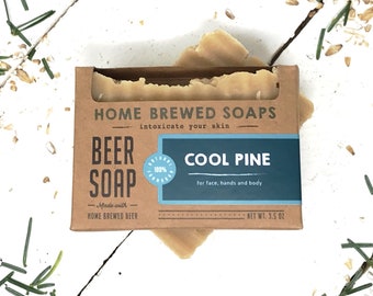 Manly Soap, Homemade Soap, Made in USA, Vegan Soap, Soaps Body, Soap for Men, Essential Oil Soap, Men Soap Bar Gift, Beer Soap, Dad Gift
