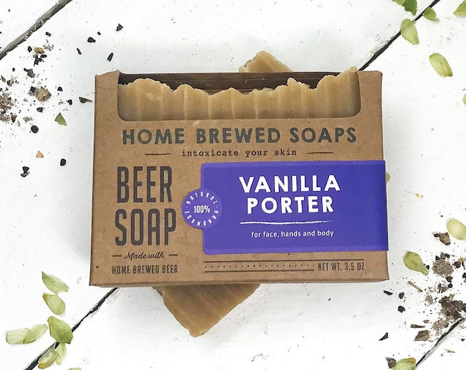Homemade Soap, Vanilla Porter Beer Soap, Beer Gifts, Beer Soap for Men, Beer Soap for Women, Beer Lover Gifts, Beer Soap, Homemade Soap