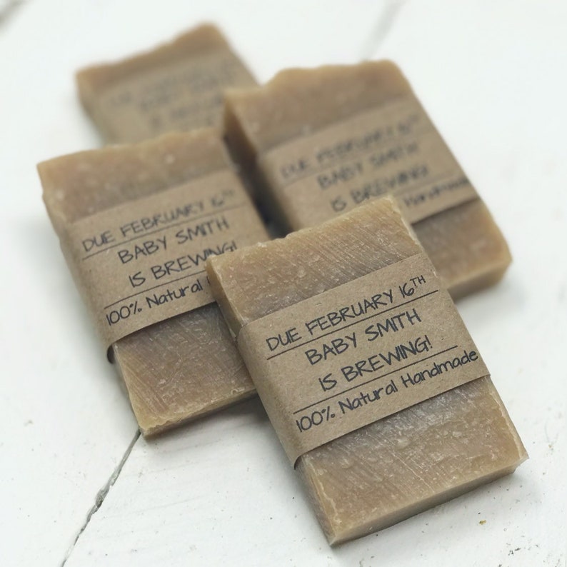 rustic baby shower favors