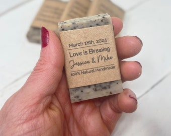 Wedding Soap Favors for Coffee Wedding, Bulk Wedding Favors, Coffee Wedding Favors, Soap Favors for Guests, Coffee Party Favors for Gifts