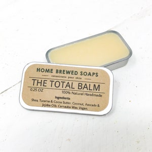 Lip Balm, Natural Lip Balm, Hand Balm, Beard Balm. Face Balm, Lip Moisturizer, Vegan Lip Balm, Gift for Him, Gift for Her, Lip Care, Balms
