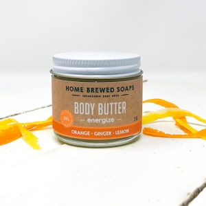 Energize Body Butter, Body Lotion, Shea Butter Lotion, Body Butters for skin, Citrus Body Butter, Natural Body Butter, Gifts for Girls