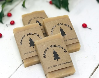 Party Favors for Christmas, Holiday Gifts for Guests, Soap Favors for Party, Vegan Soap Favor, Soap Gift, Guest Soap, Holiday Party Favors