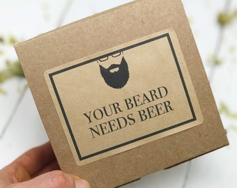 Dad Gift, Beard Kit, Beard Grooming Kit, Gifts for Him, Beard Oil, Beer Soap, Beard Soap, Beard Gifts, Beard Care Handmade, Mens Gift