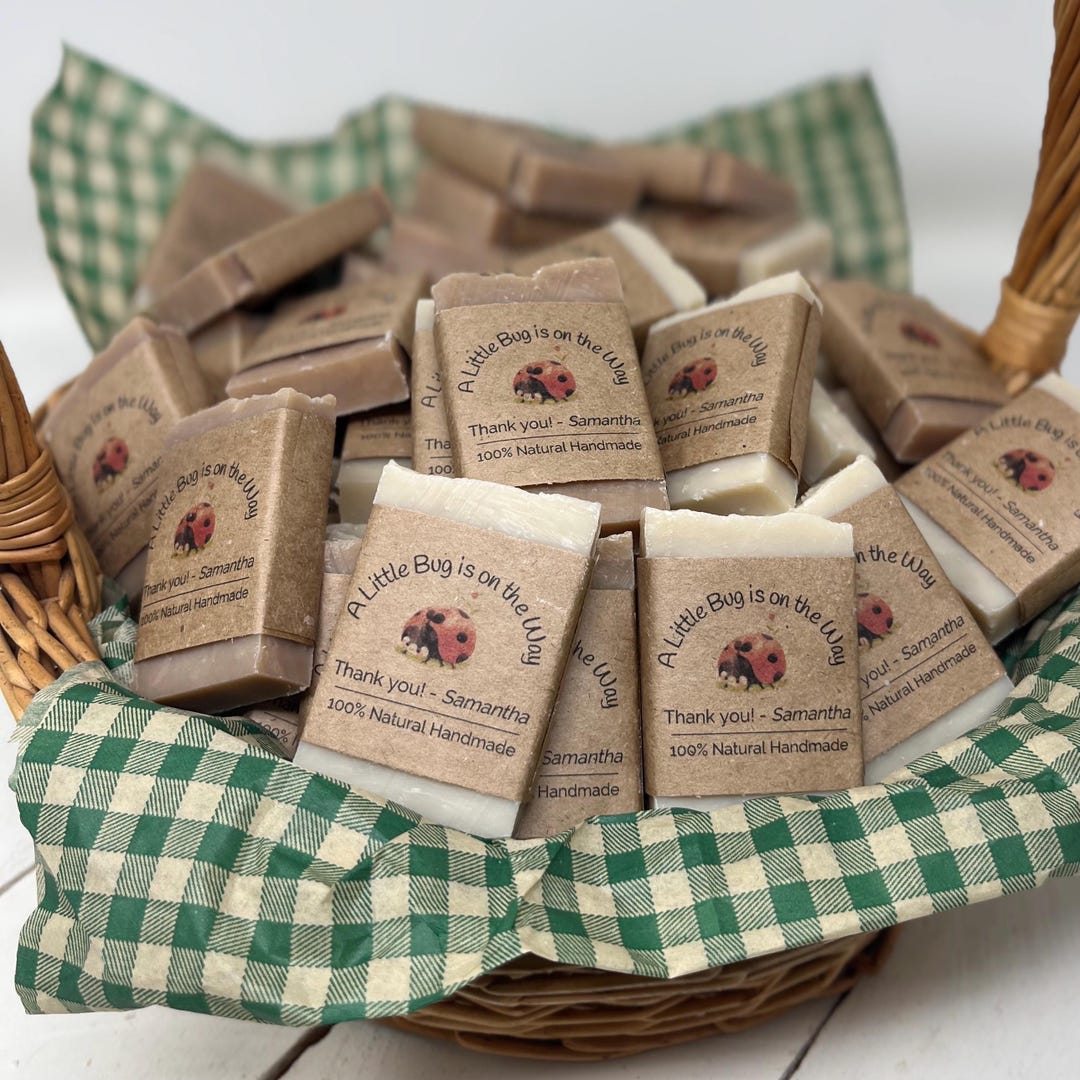 Unique Baby Shower Soap Favors for Guests, Spring Baby Shower Favors ...