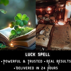 Luck Spell – Attract Good Fortune, Opportunities & Positive Energy