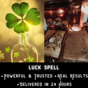Luck Spell – Attract Good Fortune, Serendipity & Lucky Breaks Fast
