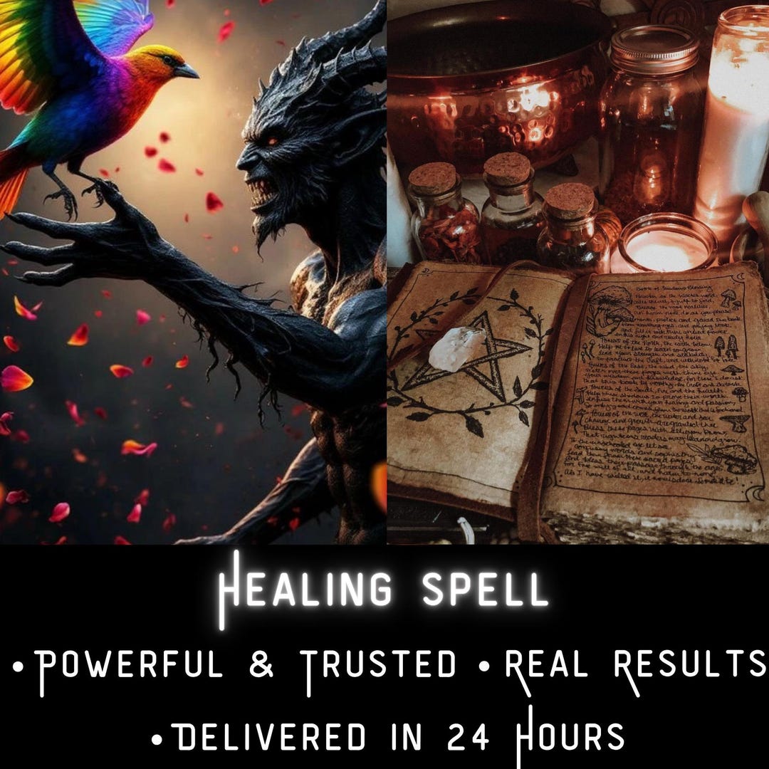 Healing Spell – Restore Balance & Inner Peace - Etsy