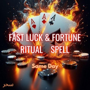 Fast Luck Spell – Instant Boost in Luck, Quick Results, Same Day Energy Ritual