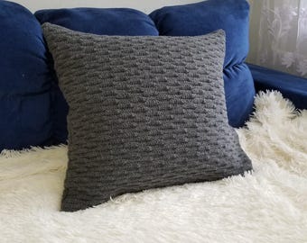 Decoratieve kussensloop Gehaakte hoes Kussenhoes Woondecoratie Gebreid kussen
