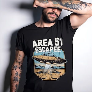 Alien Conspiracy Unisex Tee: Funny UFO Abduction Shirt
