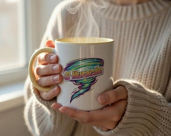 El Huracán Mug – Charly Flow Inspired Coffee Mug, La Reina del Flow Fan Gift, Reggaeton Latin Music Cup