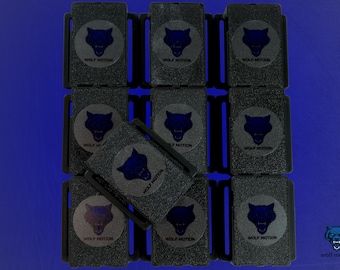 SlimeVR-Compatible Full Body Tracking Kit, 10 BMI160 Trackers for VRChat and Quest 3, Black